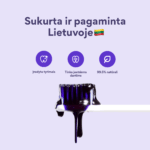 MagicSmile™ violetinė dantų pasta
