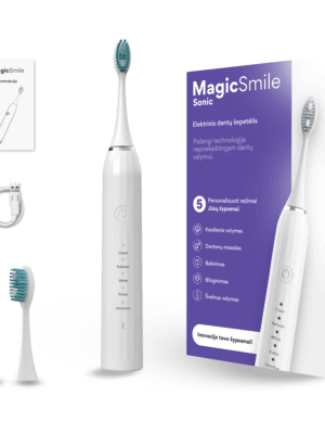 MagicSmile™ Sonic elektrinis dantų šepetėlis