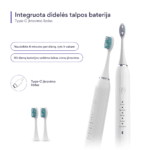 MagicSmile™ Sonic elektrinis dantų šepetėlis